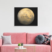 Planet-Mars im Sonnensystem der NASA Leinwanddruck (Insitu (Wohnzimmer))