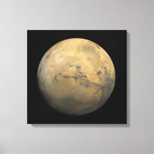 Planet-Mars im Sonnensystem der NASA Leinwanddruck