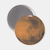Planet Mars Kühlschrank oder Locker Magnet (Vorderseite/Rückseite)