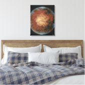 Planet-Mars Leinwanddruck (Insitu (Schlafzimmer))