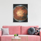 Planet-Mars Leinwanddruck (Insitu (Wohnzimmer))