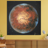 Planet-Mars Leinwanddruck (Insitu (Wohnzimmer))