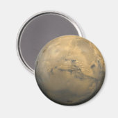 Planet Mars Magnet (Vorderseite/Rückseite)