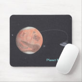 Planet MARS-Mauspad Mousepad (Mit Mouse)