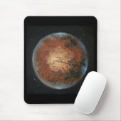 Planet Mars Mousepad (Mit Mouse)