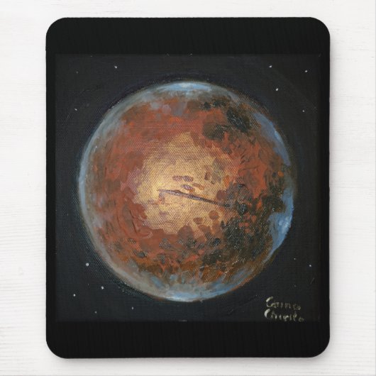 Planet Mars Mousepad (Vorne)