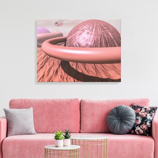 Planet Mars. Patrouille Leinwanddruck (Insitu (Wohnzimmer))