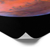 Planet Mars Poster (Ecke)