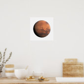 Planet Mars Poster (Küche)