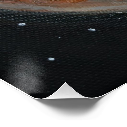 Planet Mars Poster (Ecke)