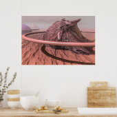 Planet Mars Poster (Küche)