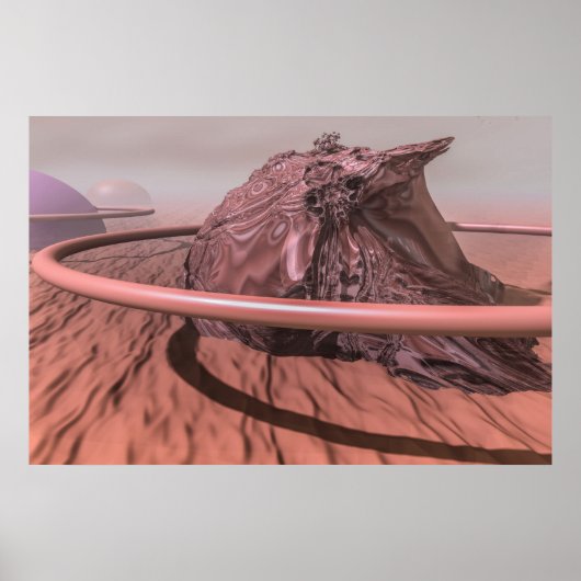Planet Mars Poster (Vorne)