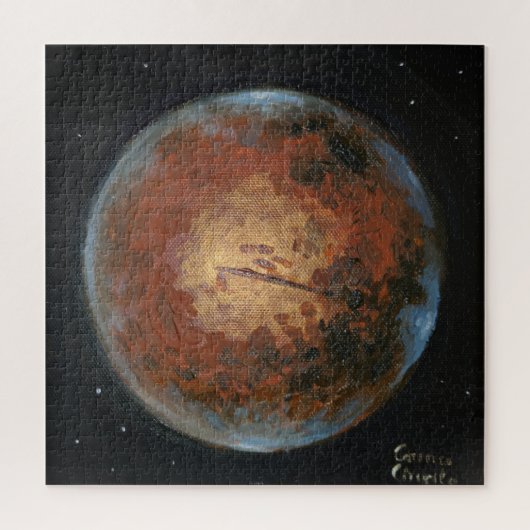 Planet Mars Puzzle (Vertikal)