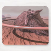 Planet Mars. Sandsturm Mousepad (Vorne)