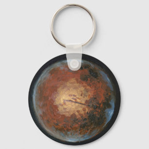 Planet Mars Schlüsselanhänger
