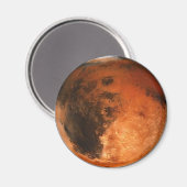 PLANET-MARS (Sonnensystem) ~ Magnet (Vorderseite/Rückseite)