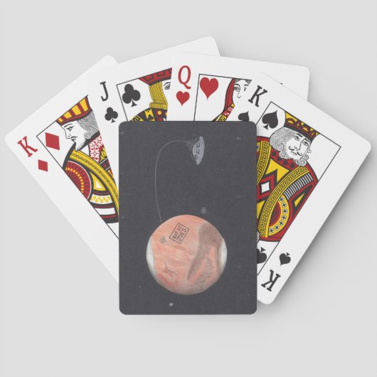 PLANET MARS Spielkarten (Rückseite)