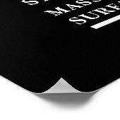 Planet-Mars-Symbol im Detail Astronomie Poster (Ecke)