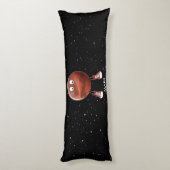 Planet Mars und Sterne Seitenschläferkissen (Rückseite (Vertikal))