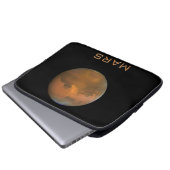 Planet-Mars Volltonansicht Laptop-Sieb Laptopschutzhülle (Vorne Knopf)