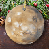 Planet Mars Weihnachtsbaum Keramik Ornament
