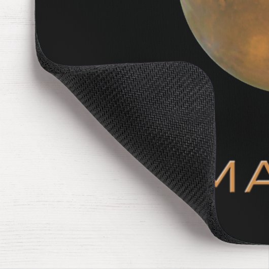 Planet-MarsVolloranansicht Mousepad (Ecke)