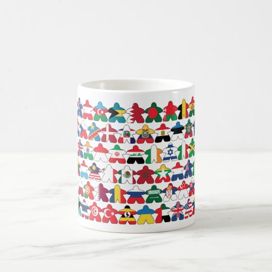 Planet Meeple-Tasse Kaffeetasse (Mittel)