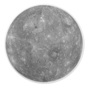 Planet Mercury Keramikknauf