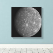 Planet Mercury Leinwanddruck (Insitu (Holzboden))