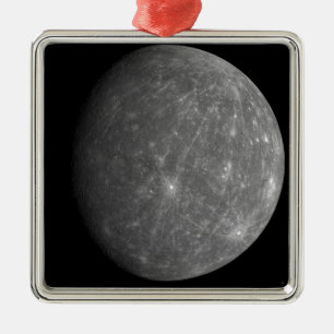 Planet Mercury Ornament Aus Metall