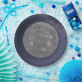 Planet Mercury Pappteller (Party)