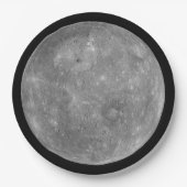 Planet Mercury Pappteller (Vorderseite)