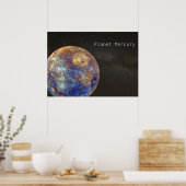 Planet Mercury Poster (Küche)