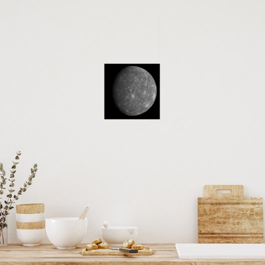 Planet Mercury Poster (Küche)