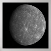 Planet Mercury Poster (Vorne)