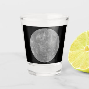 Planet Mercury Schnapsglas