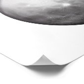 Planet Mercury Space Astronomieposter Poster (Ecke)