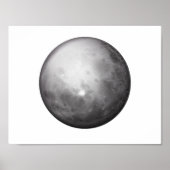 Planet Mercury Space Astronomieposter Poster (Vorne)