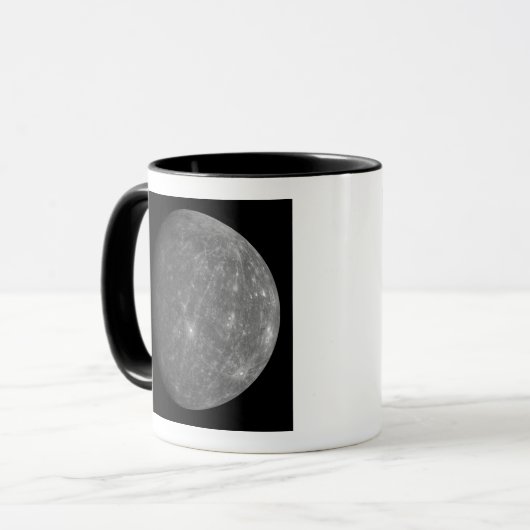 Planet Mercury Tasse (Vorderseite Links)