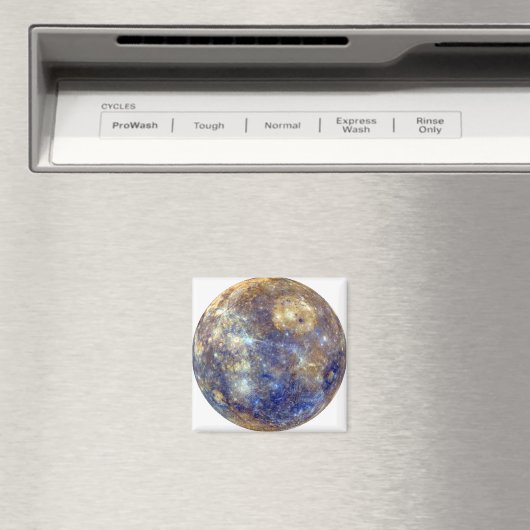 PLANET MERCURY v2 (Sonnensystem) ~ Magnet (In Situ (Geschirrspüler))
