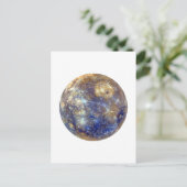 PLANET MERCURY v2 (Sonnensystem) ~~ Postkarte (Stehend Vorderseite)