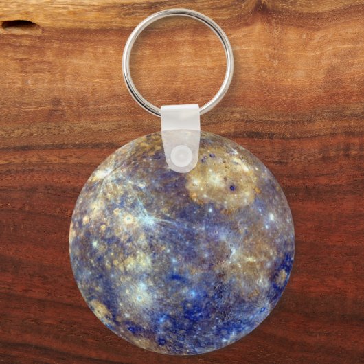 PLANET MERCURY v2 (Sonnensystem) ~ Schlüsselanhänger (Vorderseite)