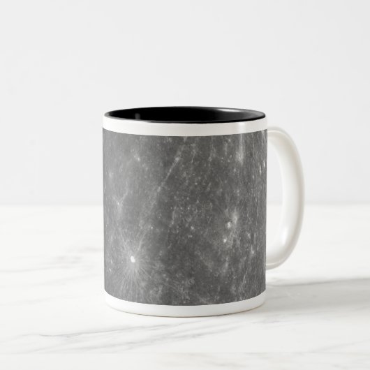 Planet Mercury Zweifarbige Tasse (VorderseiteRechts)