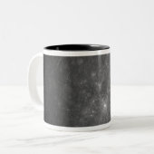 Planet Mercury Zweifarbige Tasse (Vorderseite Links)