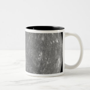 Planet Mercury Zweifarbige Tasse