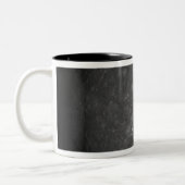 Planet Mercury Zweifarbige Tasse (Links)