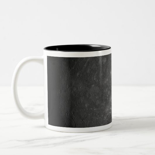 Planet Mercury Zweifarbige Tasse (Links)