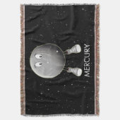 Planet Merkur & Stars Decke (Vorderseite Vertikal)