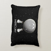 Planet Merkur & Stars Dekokissen (Rückseite(Vertikal))
