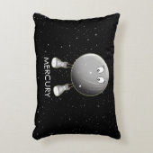 Planet Merkur & Stars Dekokissen (Vorderseite(Vertikal))